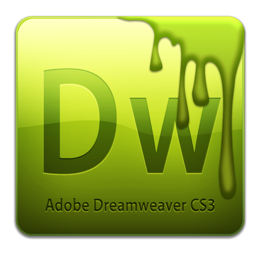Dreamweaver CS3 Dirty Icon 512x512 png